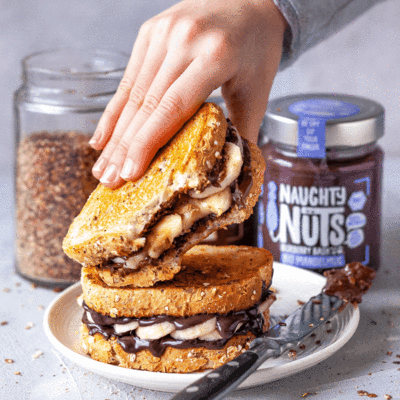 blueberry Banane Toasts