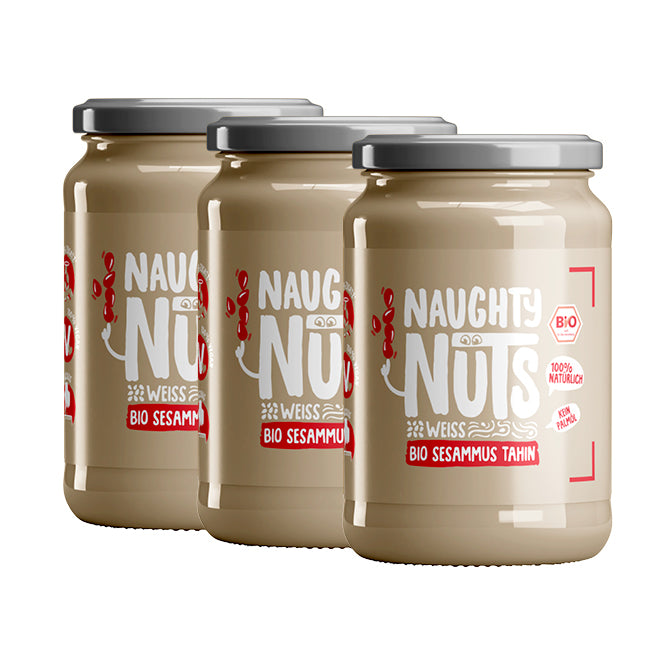 Bio Sesammus Tahin weiß (500g Glas)