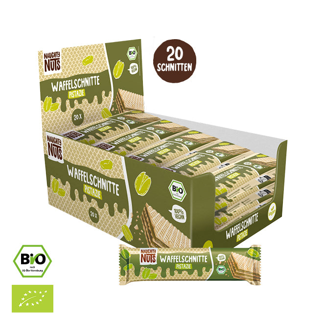 Bio Waffelschnitte Pistazie