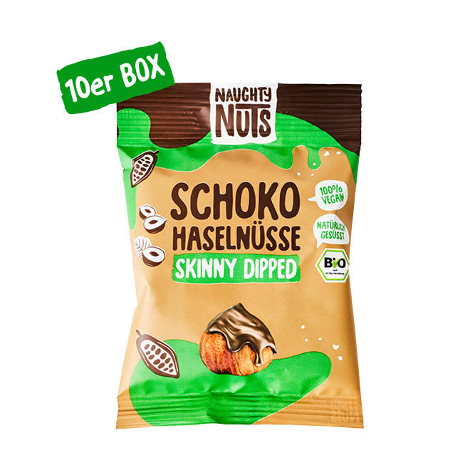 Bio Schoko-Haselnüsse (skinny dipped)