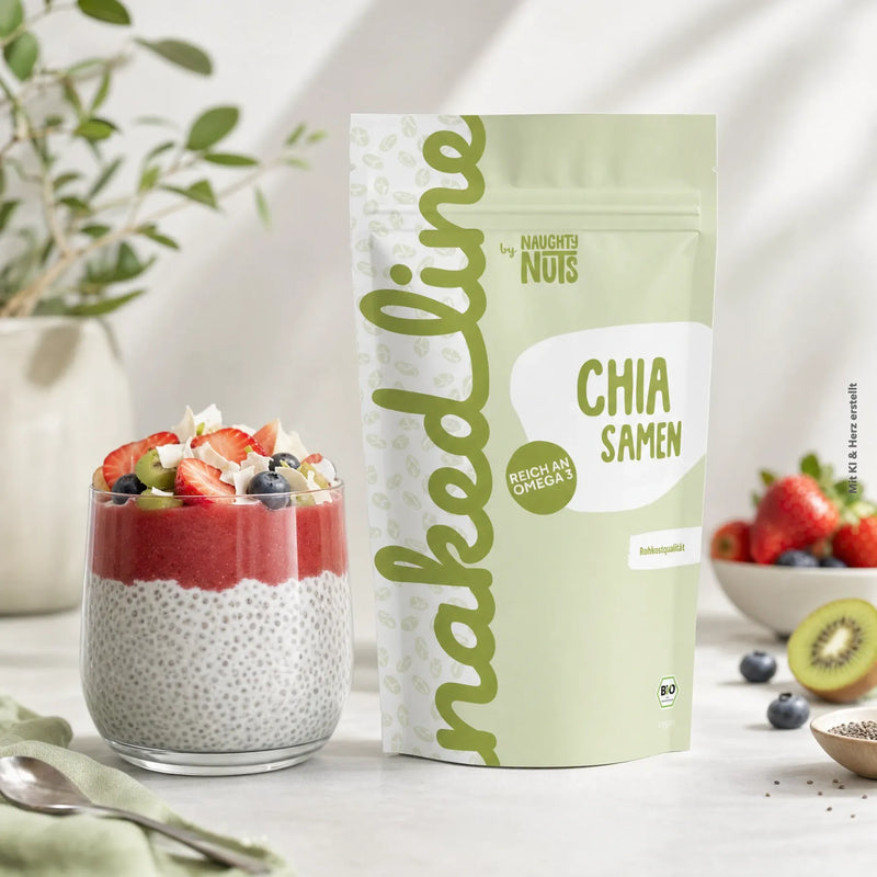 Chia Samen 1kg | Cremiger Chia-Pudding