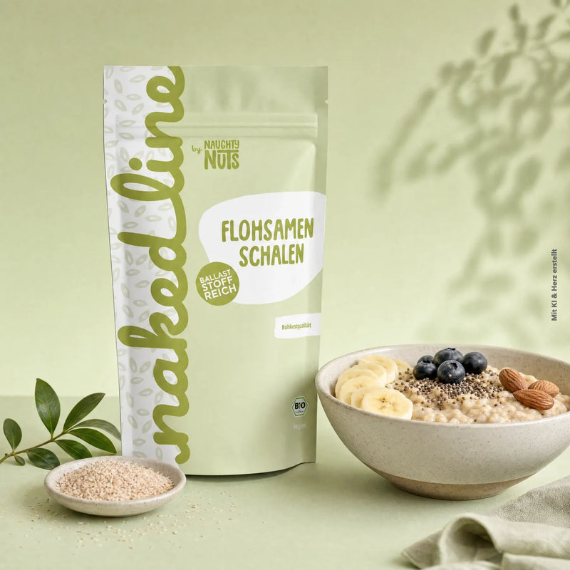 Flohsamen Schalen 500g | Bowl mit Flohsamenschalen