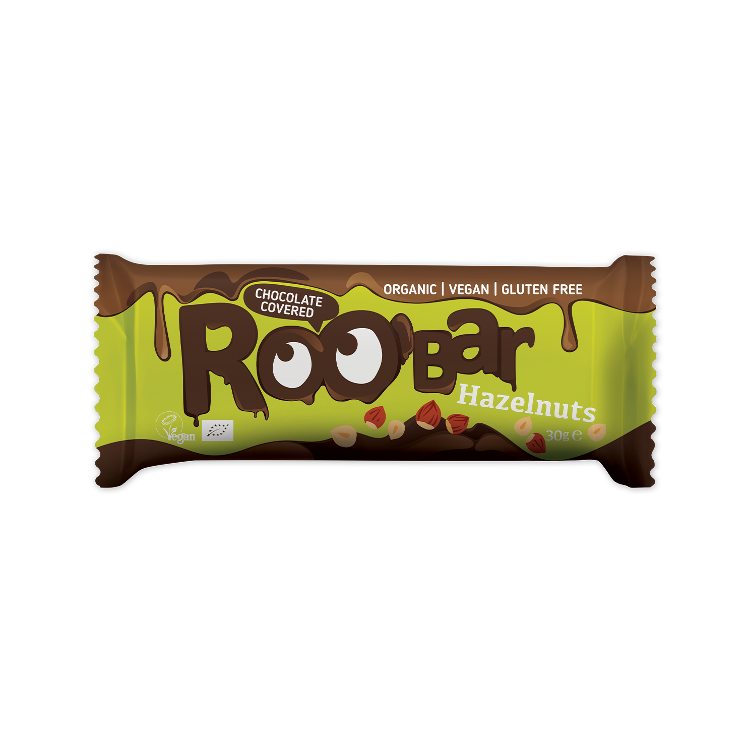 Bio Schokoriegel mit Haselnuss (16 Riegel)