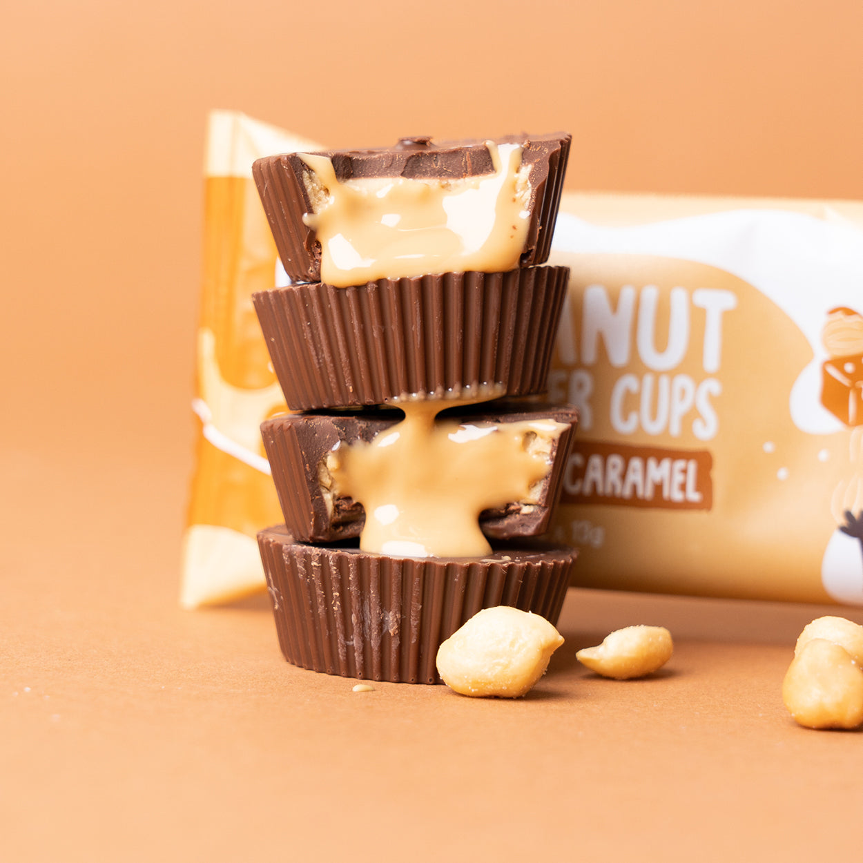 Bio Peanut Butter Cups Salted Caramel