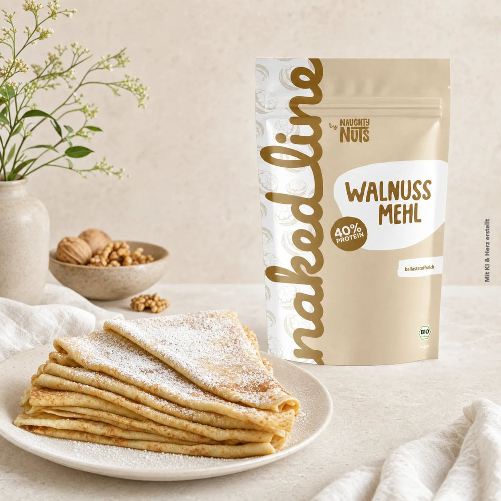 Crêpes mit feinem Nussaroma.