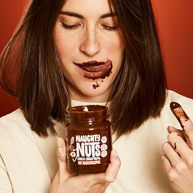 Bio Haselnussmus Choco Crush