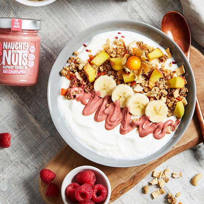 Bio Cashewmus Raspberry Rumble